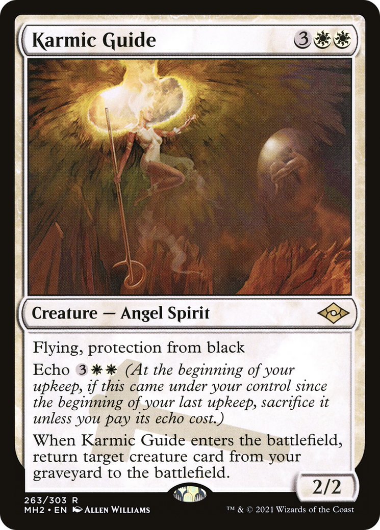 Guide karmique (MH2-263) - Horizons modernes 2 : feuille gravée