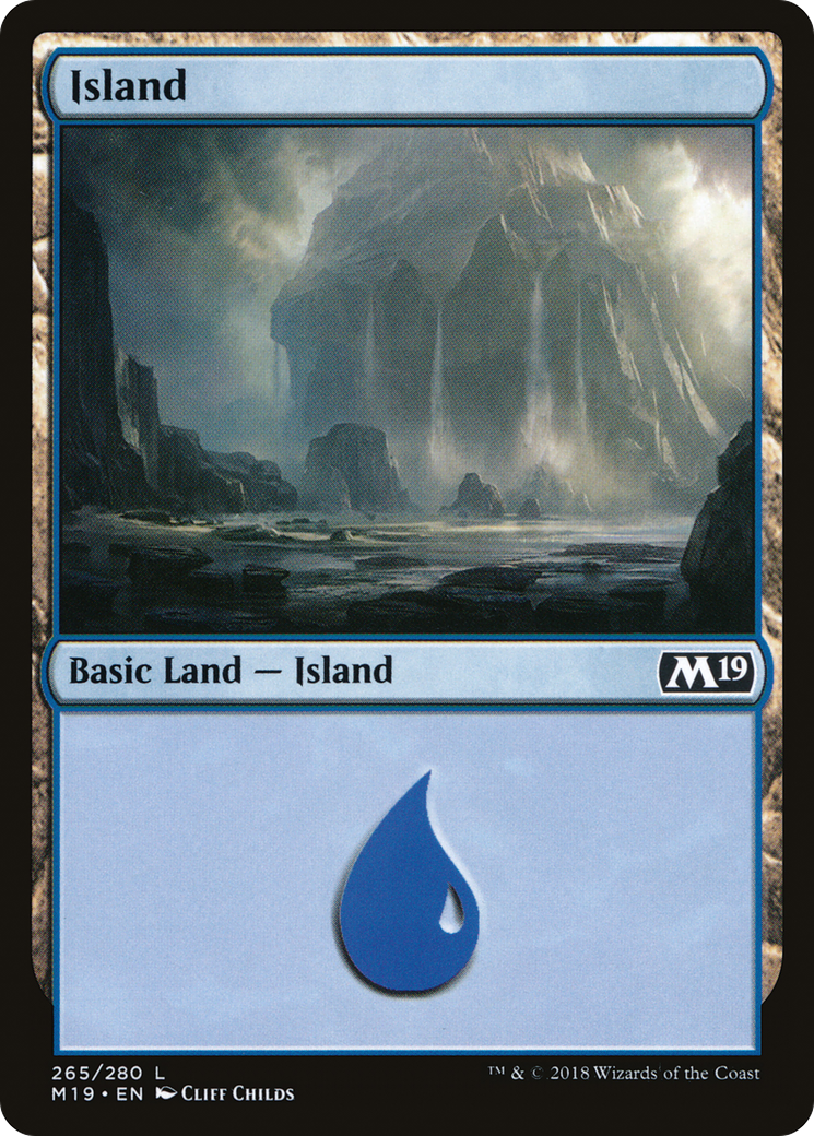 Island (265) (M19-265) - Core Set 2019