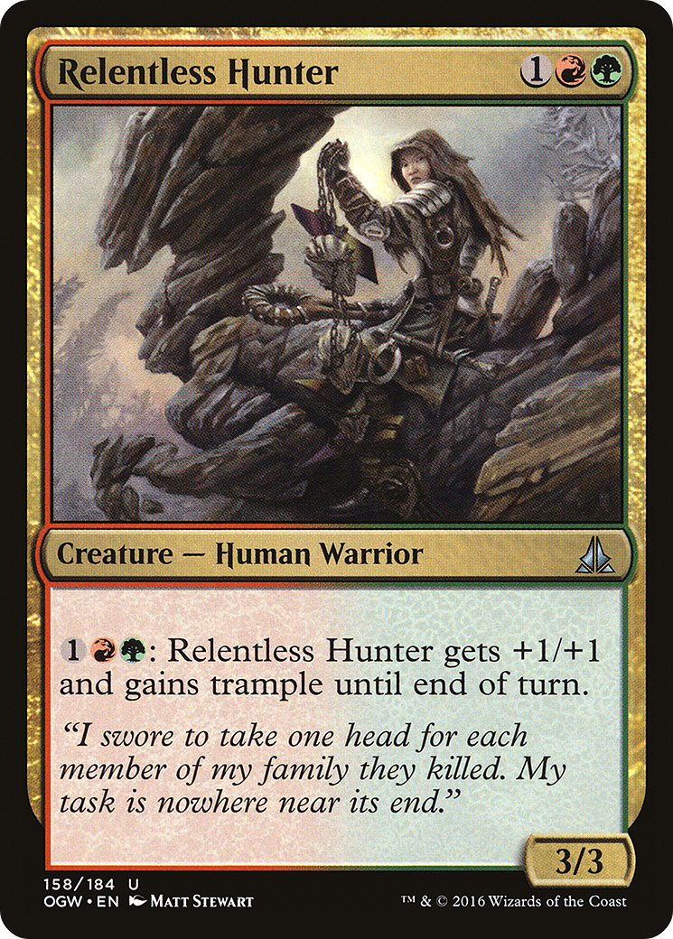 Relentless Hunter (OGW-158) - Oath of the Gatewatch