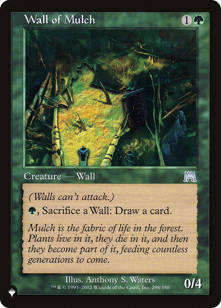 Wall of Mulch (LIST-ONS-298) - The List