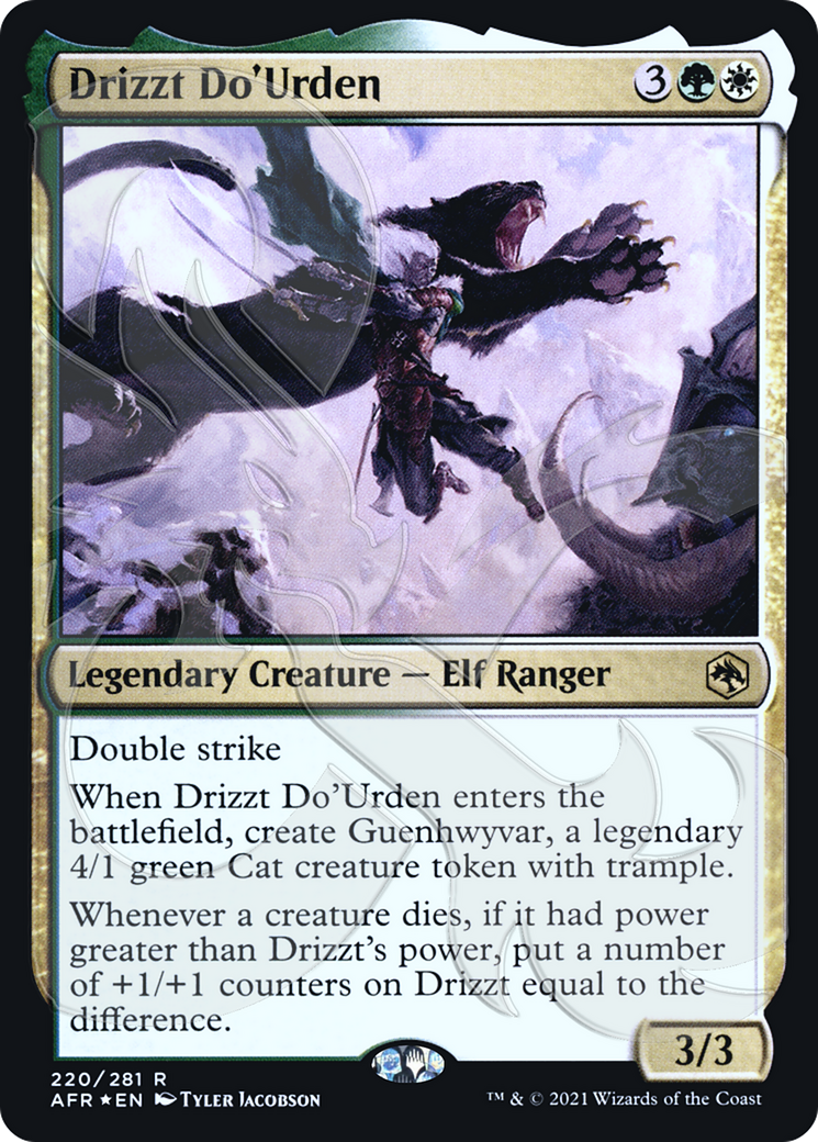 Drizzt Do'Urden (AFR&-220) - Adventures in the Forgotten Realms Promos Foil