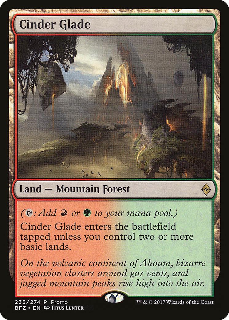 Cinder Glade (SSP-235) - BFZ Standard Series