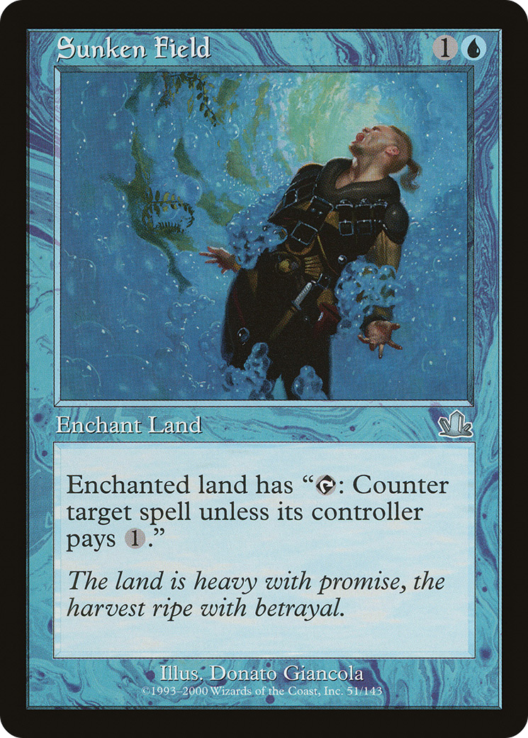 Sunken Field (PCY-051) - Prophecy Foil