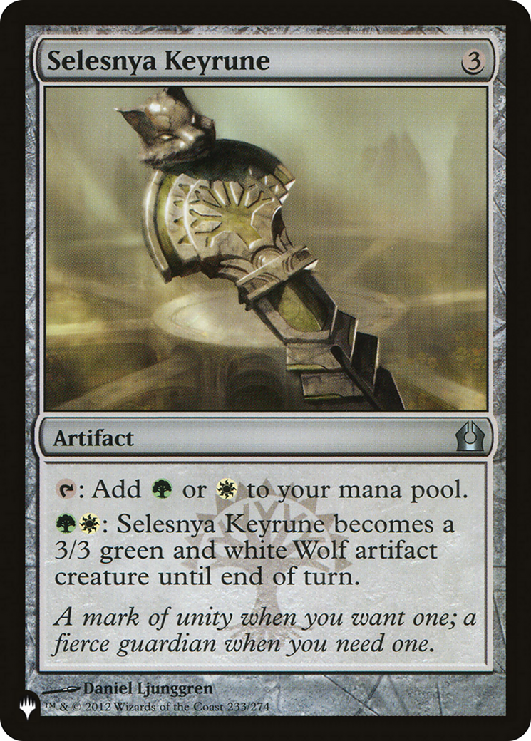 Selesnya Keyrune (LIST-RTR-233) - The List