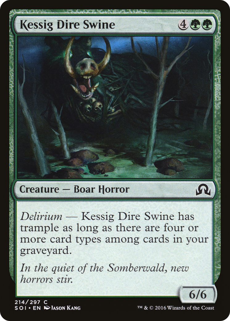 Kessig Dire Swine (SOI-214) – Ombres sur Innistrad