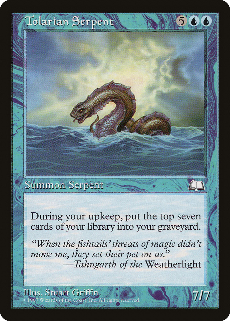 Serpent tolarien (WTH-057) - Aquilon