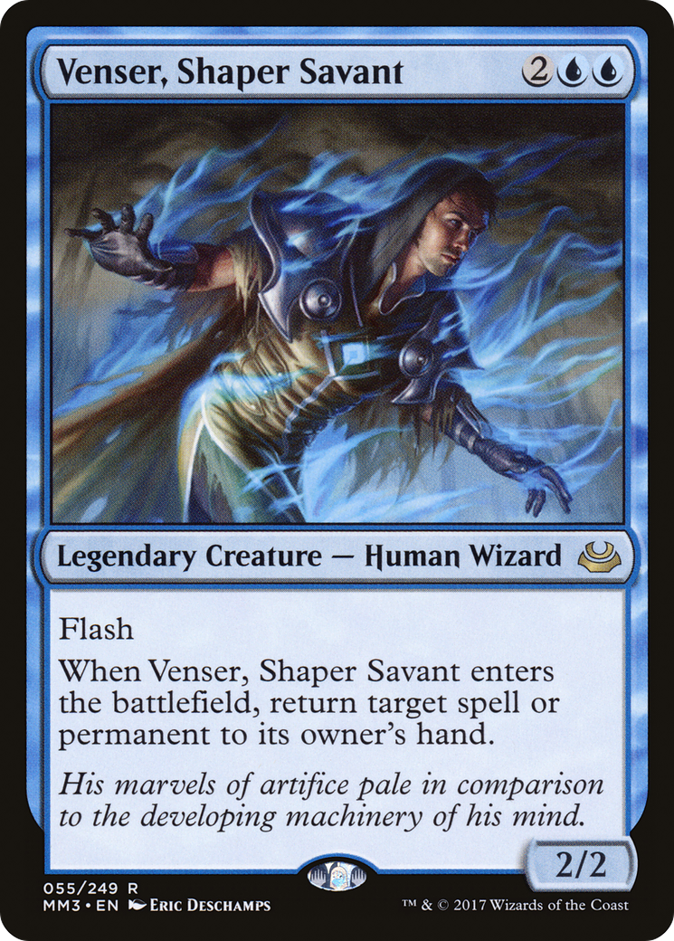 Venser, Shaper Savant (MM3-055) - Maîtres modernes 2017