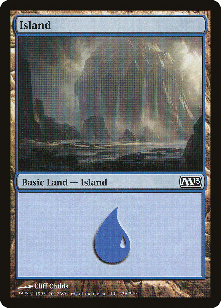 Island (236) (M13-236) - Magic 2013