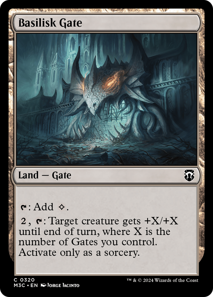 Porte du Basilic (M3C-320) - Commandant de Modern Horizons 3