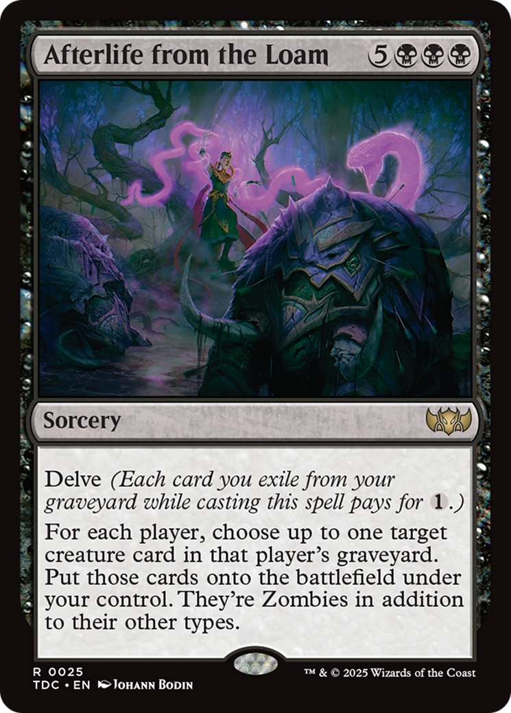 L'au-delà du limon (TDC-025) - Commandant : Tarkir : Tempête de dragons