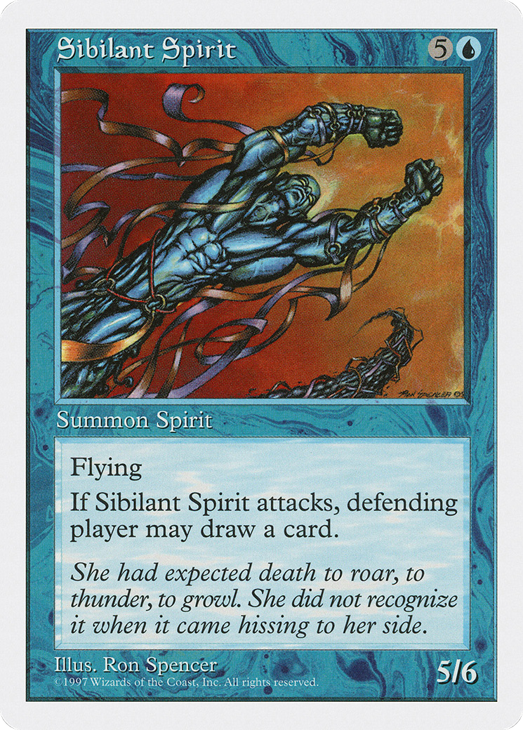 Sibilant Spirit (5ED-123) - Fifth Edition