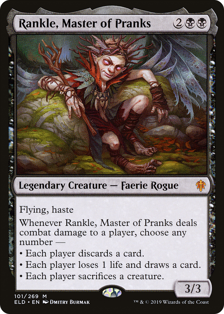 Rankle, Maître des Farces (ELD-101) - Trône d'Eldraine Foil