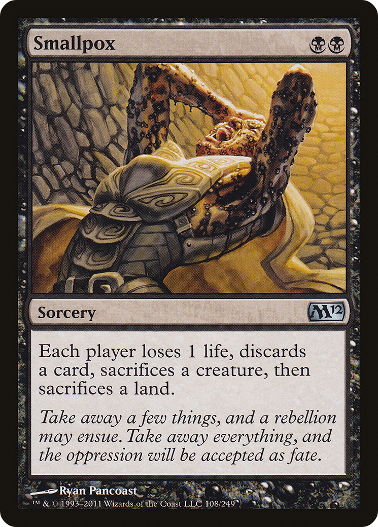 Smallpox (M12-108) - Magic 2012 Foil