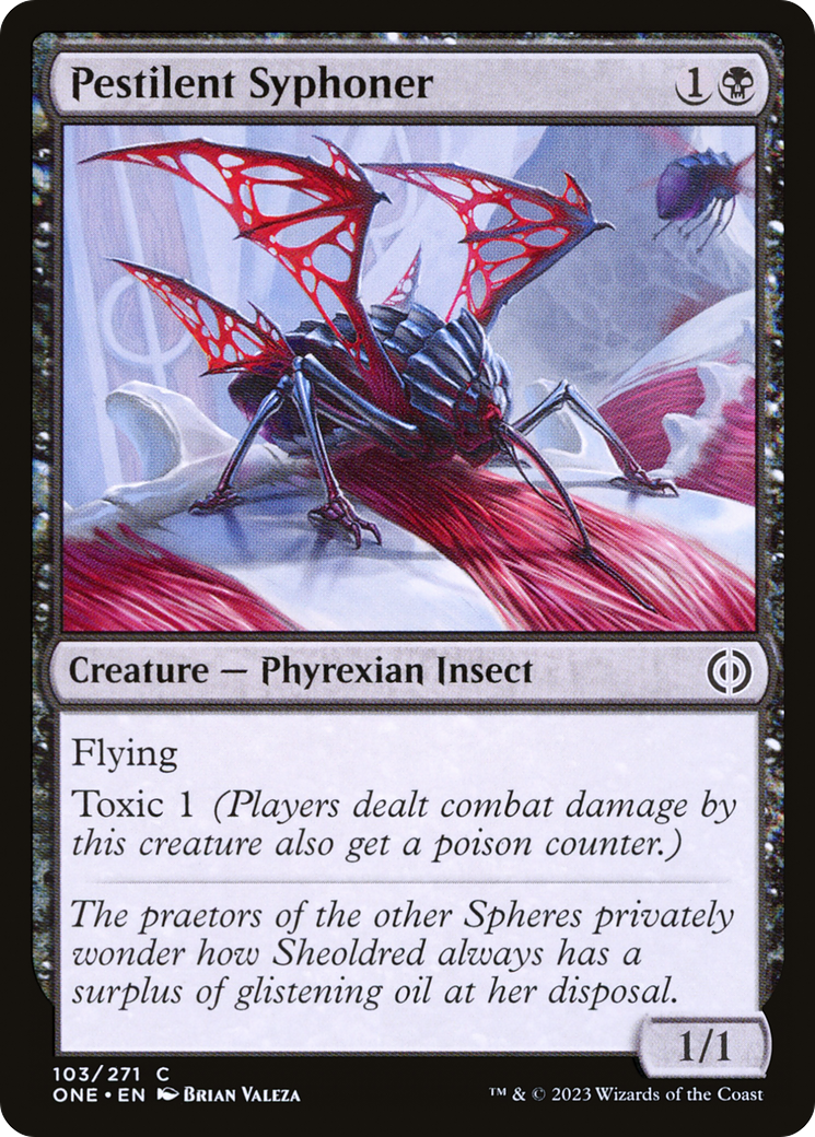 Pestilent Syphoner (ONE-103) - Phyrexia: All Will Be One