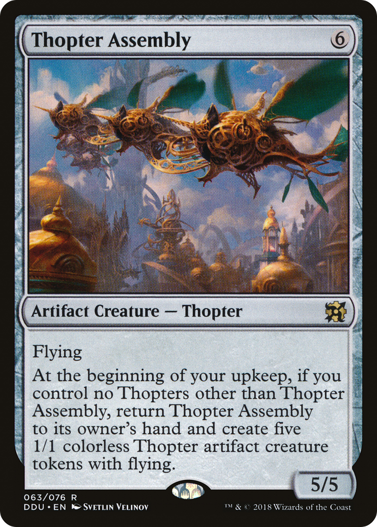 Thopter Assembly (DDU-063) - Duel Decks: Elves vs. Inventors