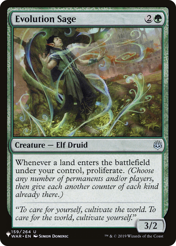 Evolution Sage (LIST-159/264) - The List