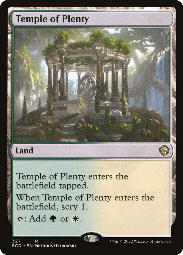 Temple of Plenty (SCD-327) - Starter Commander Decks