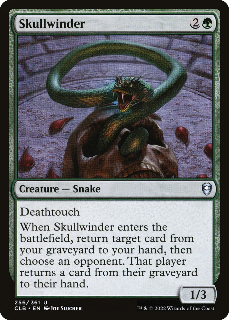 Skullwinder (CLB-256) - Commander Legends : La Bataille pour Baldur's Gate (version foil)