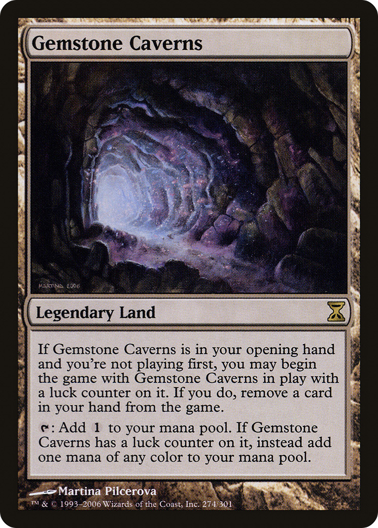 Gemstone Caverns (TSP-274) - Time Spiral Foil