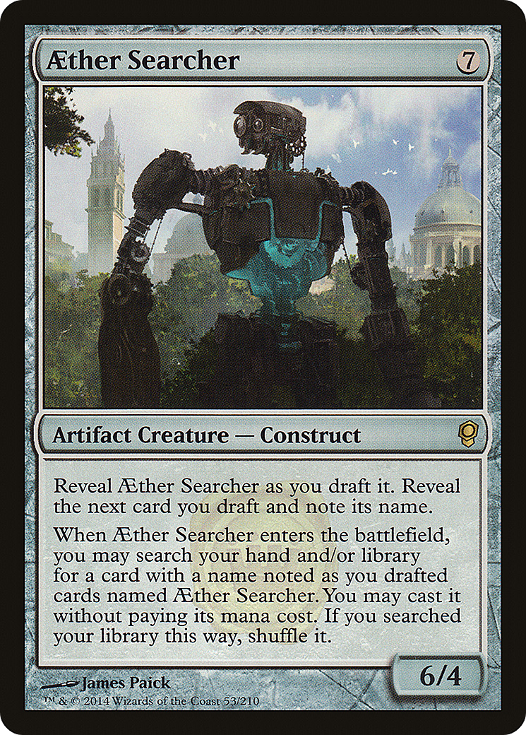 Aether Searcher (CNS-053) - Conspiration Foil