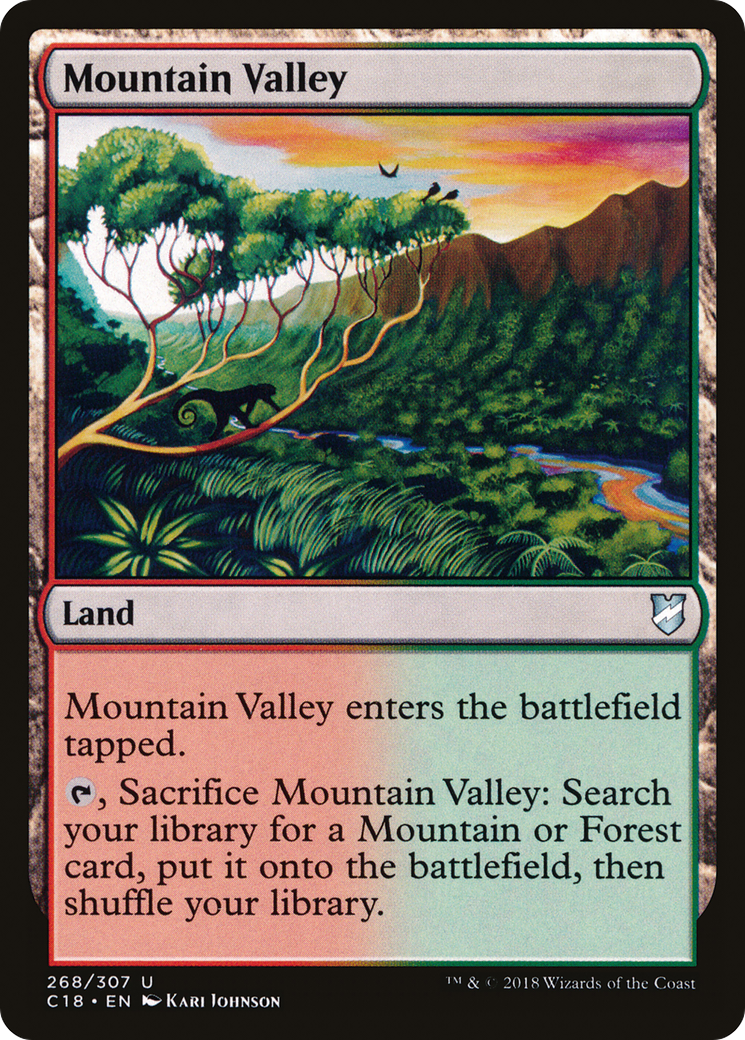 Vallée de la Montagne (C18-268) - Commander 2018