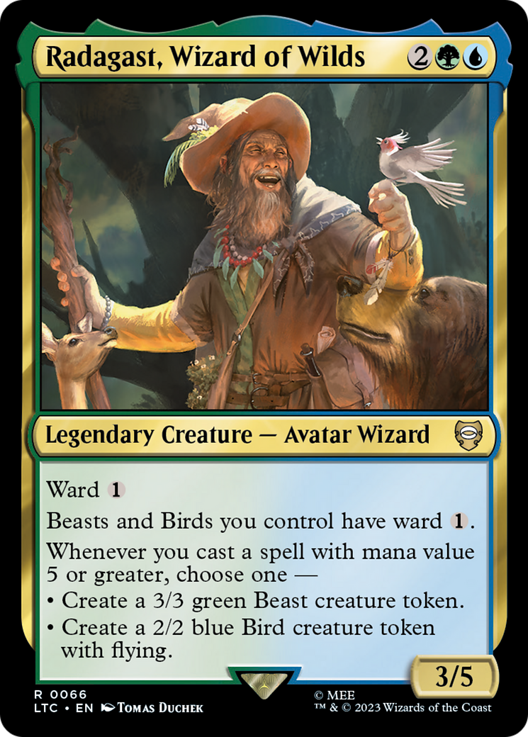 Radagast, Wizard of Wilds (LTC-066) - Tales of Middle-earth Commander