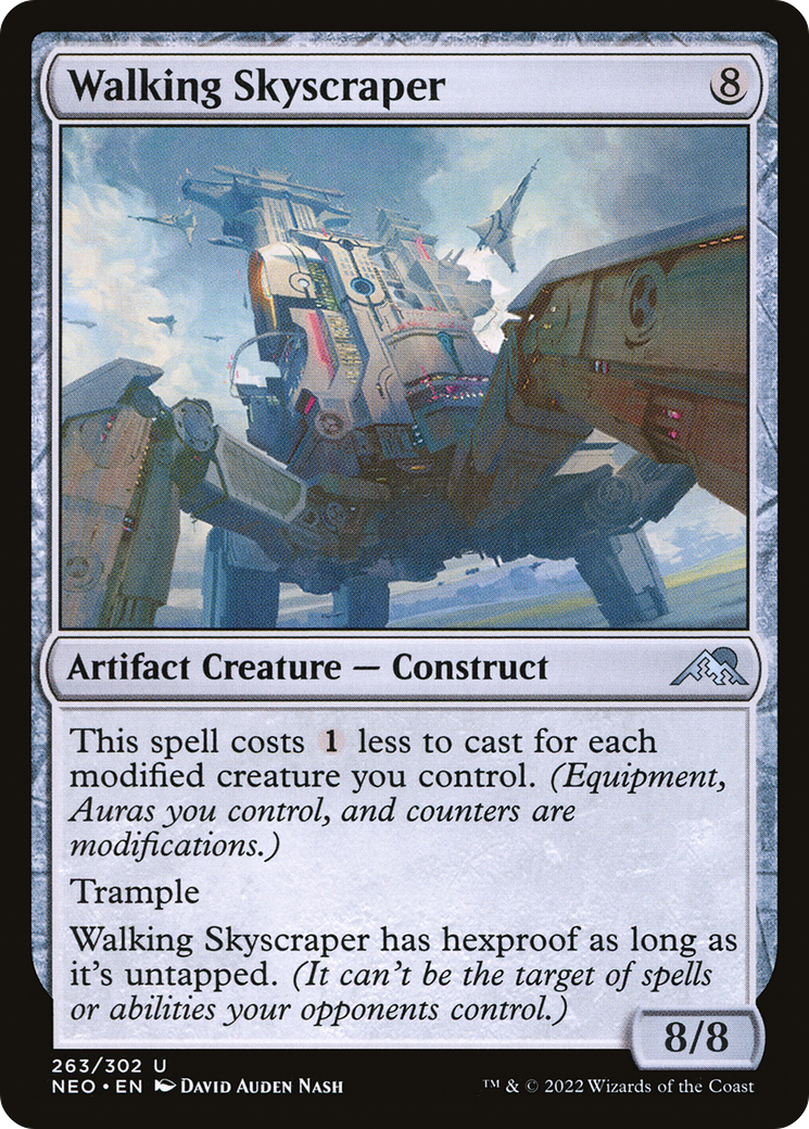 Gratte-ciel ambulant (NEO-263) - Kamigawa : Neon Dynasty Foil