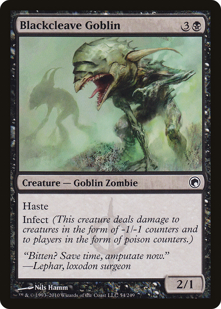 Gobelin de Blackcleave (SOM-054) - Cicatrices de Mirrodin