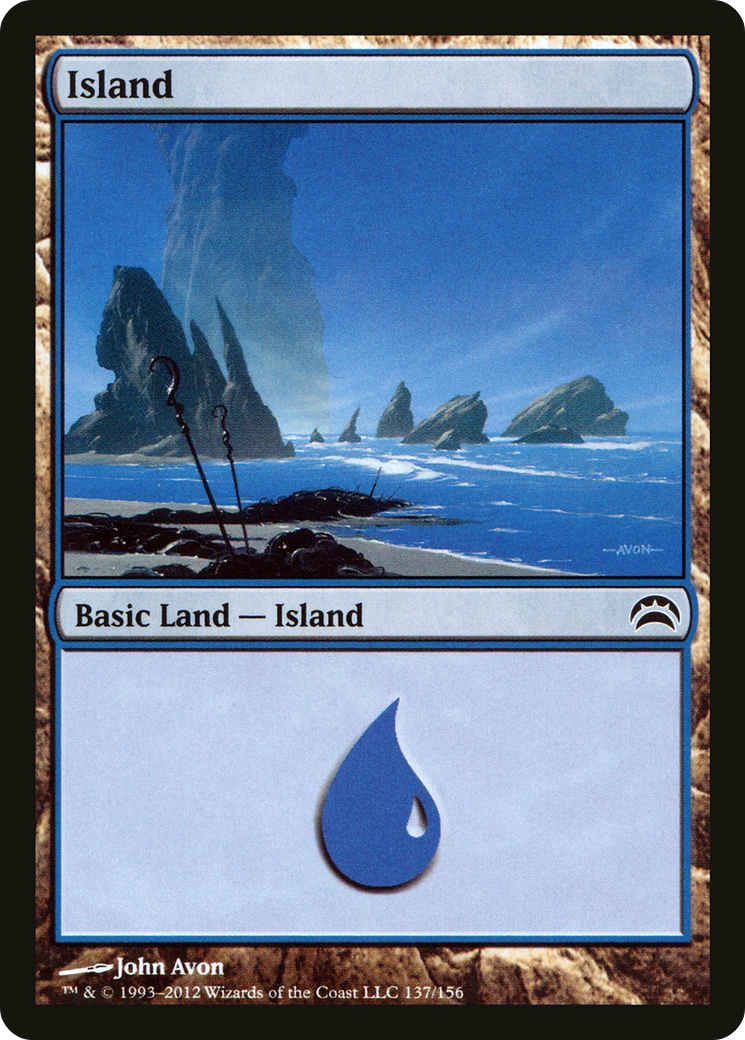 Island (137) (PC2-137) - Planechase 2012