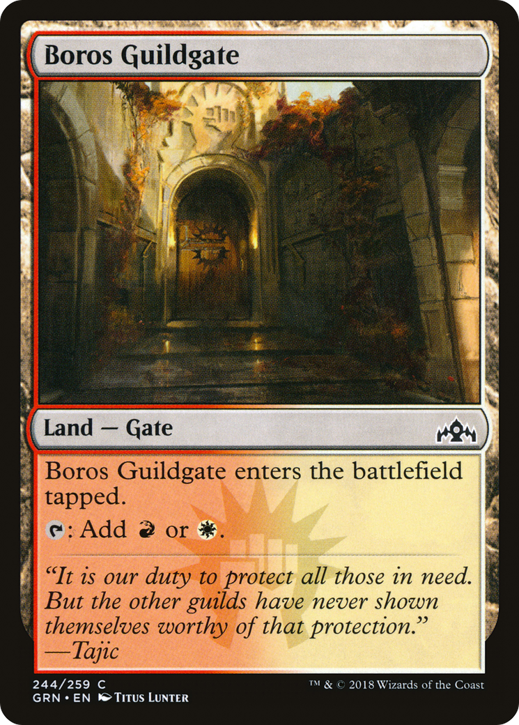 Boros Guildgate (244) (GRN-244) - Guilds of Ravnica