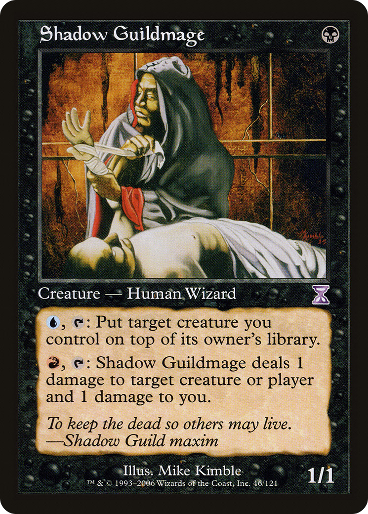 Shadow Guildmage (TSB-046) - Time Spiral Timeshifted Foil