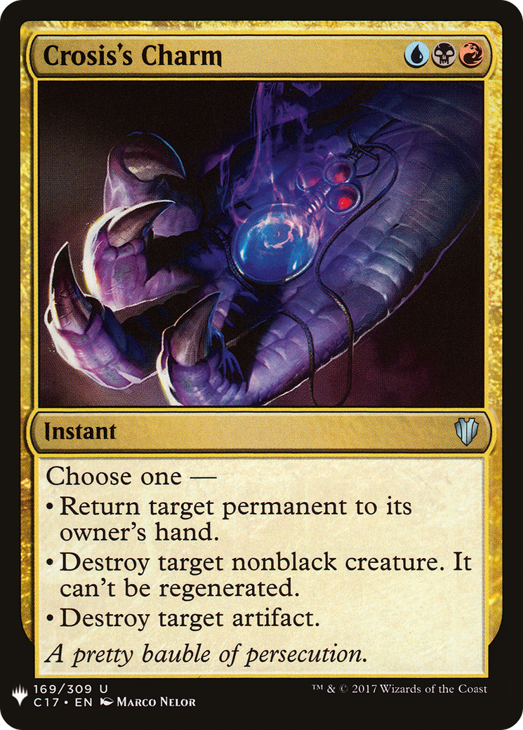 Le charme de Crosis (PLST-C17-169) - La Liste