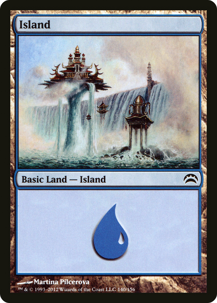 Island (140) (PC2-140) - Planechase 2012 Foil