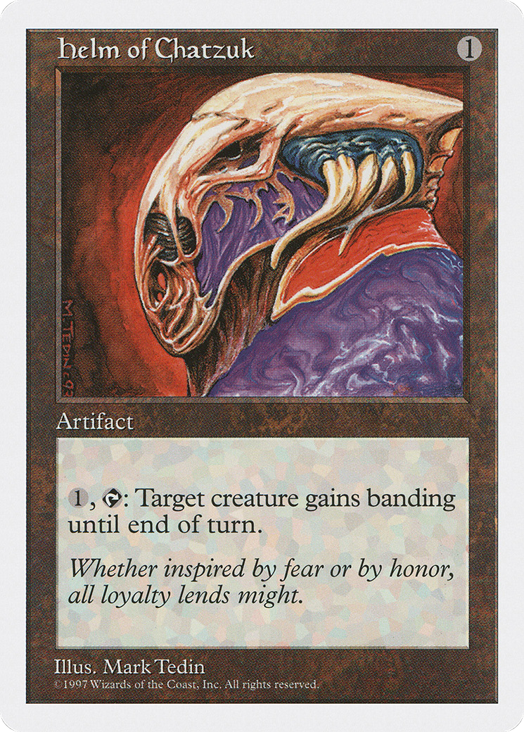 Heaume de Chatzuk (5ED-376) - Cinquième édition