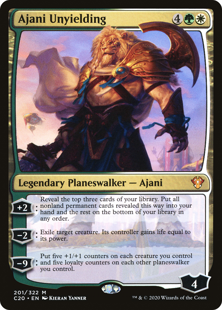 Ajani inflexible (C20-201) - Commandant 2020