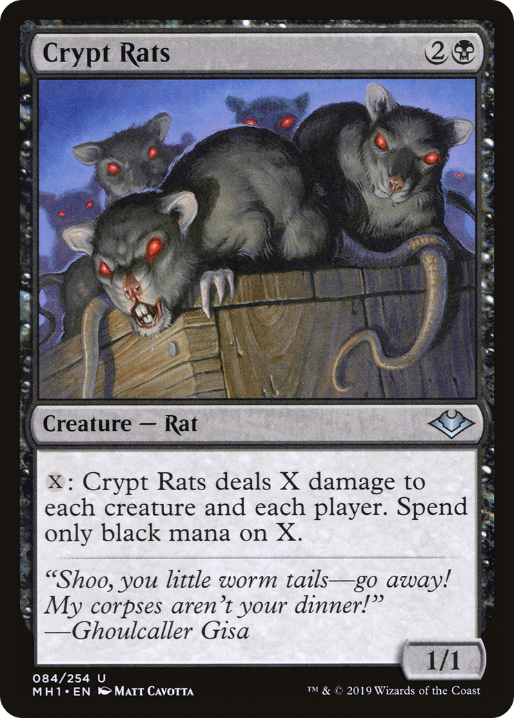 Rats des cryptes (MH1-084) - Horizons modernes