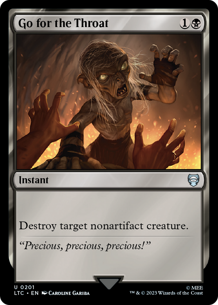 Go for the Throat (LTC-201) - Tales of Middle-earth Commander