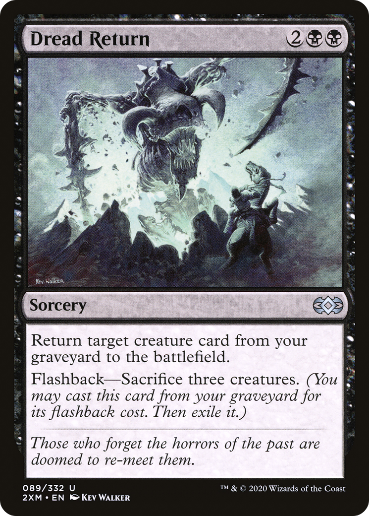 Retour de l'effroi (2XM-089) - Double Masters