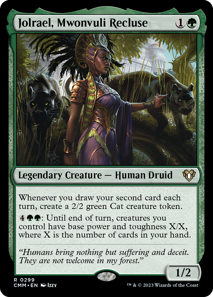 Jolrael, Mwonvuli Recluse (CMM-299) - Commandant Masters