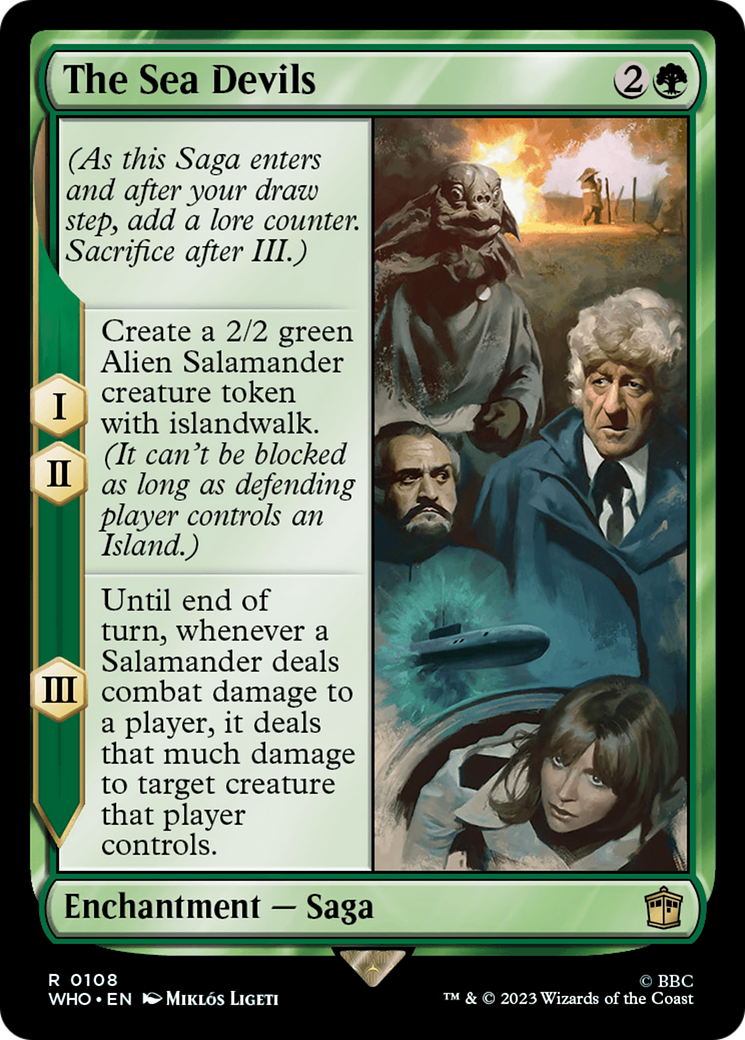 Les Diables des Mers (WHO-108) - Doctor Who