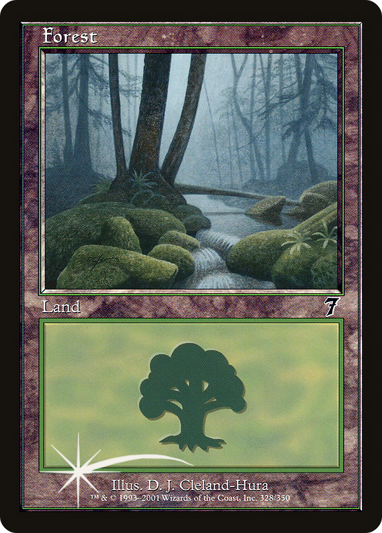 Forêt (7ED-328★) - Septième édition Foil