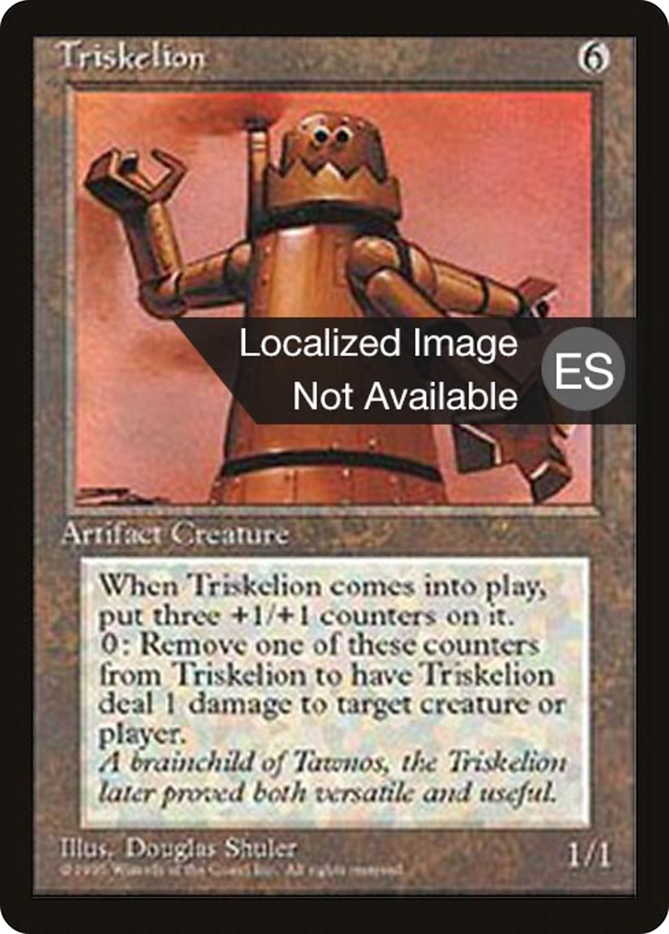 Triskelion (4BB-372) - Fourth Edition Foreign Black Border