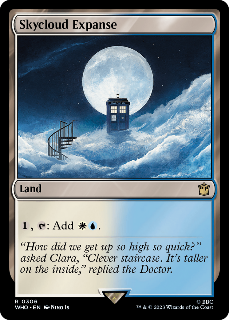 Skycloud Expanse (WHO-306) - Doctor Who Foil