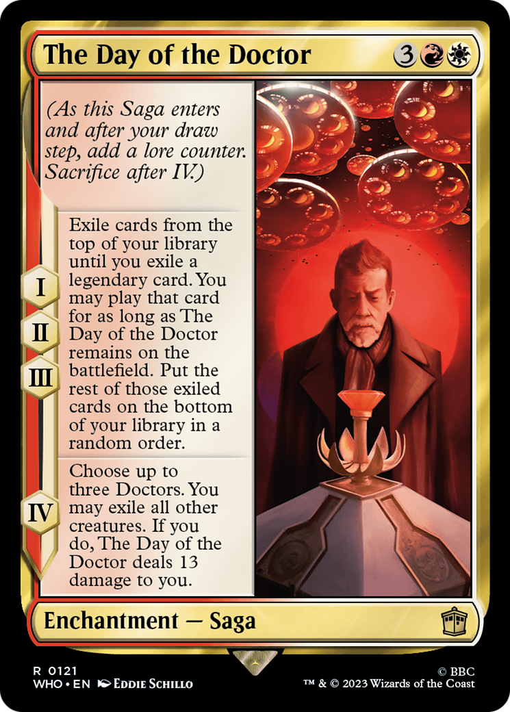 Le Jour du Docteur (WHO-121) - Doctor Who Foil