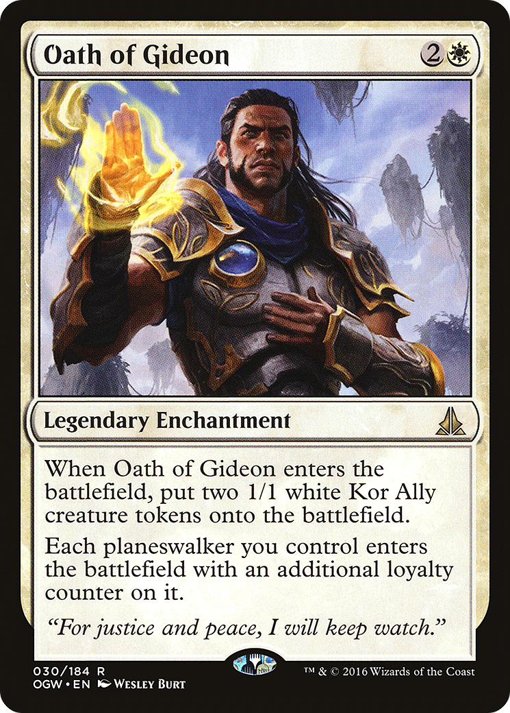 Oath of Gideon (OGW-030) - Oath of the Gatewatch Foil
