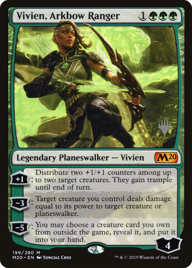 Vivien, Arkbow Ranger (PPM20-199) - Core Set 2020 Promos