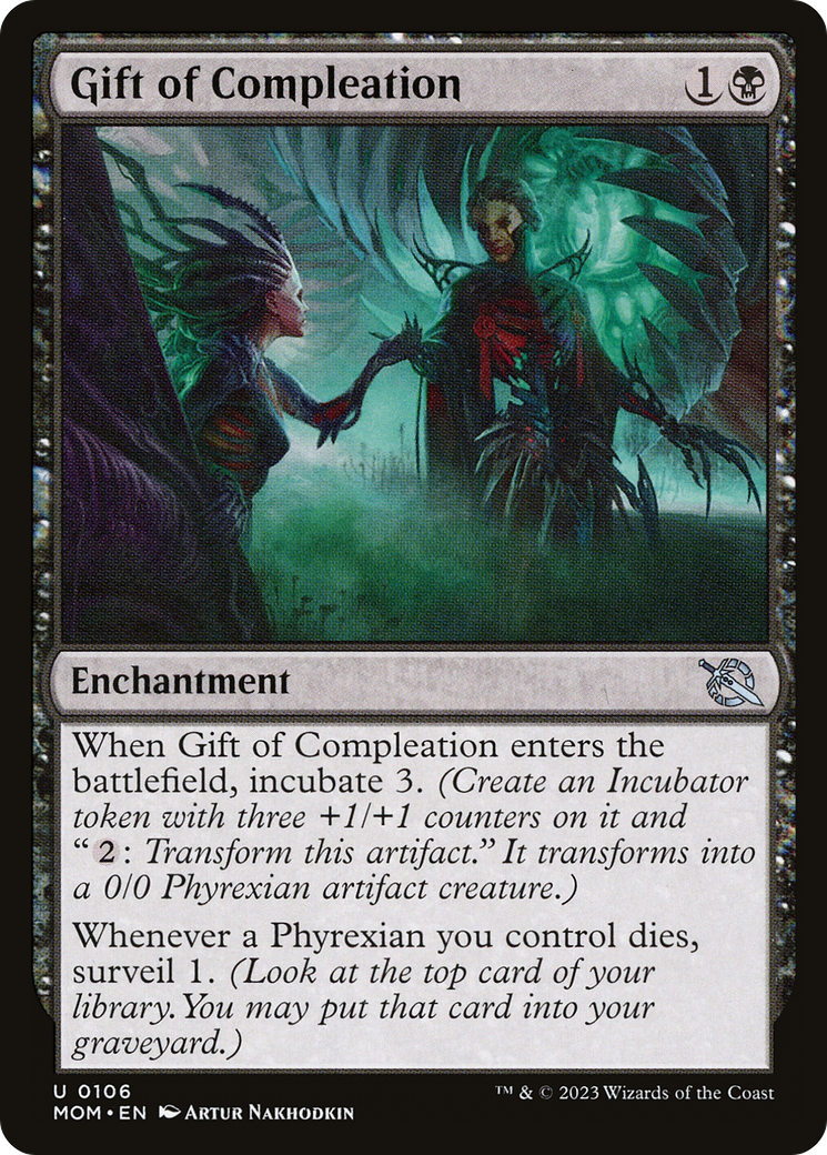 Gift of Compleation (MOM-106) - March of the Machine Foil