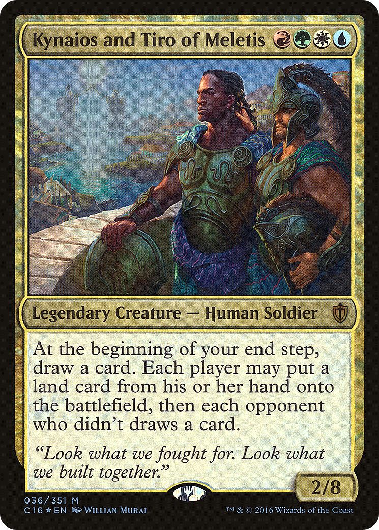 Kynaios et Tiron de Meletis (C16-036) - Commander 2016 Foil