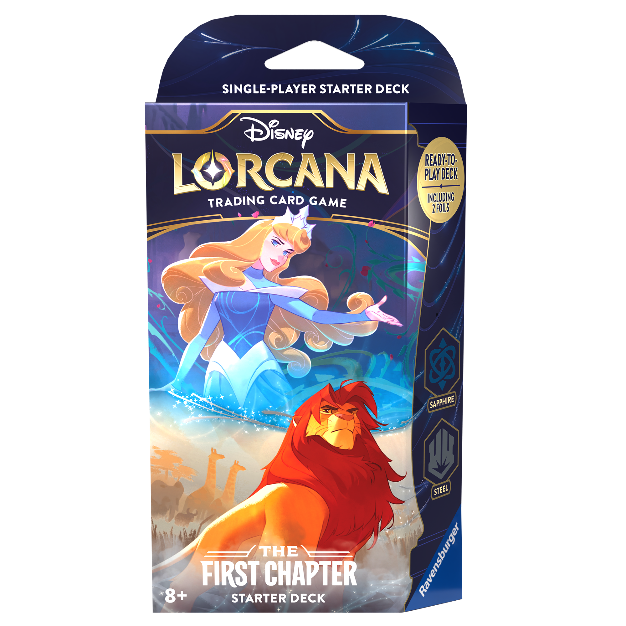 Disney Lorcana: The First Chapter Starter Deck - Sapphire/Steel