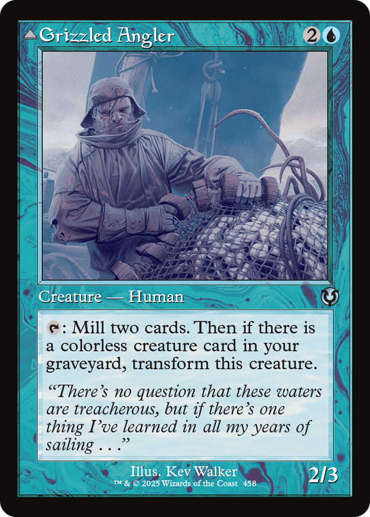 Grizzled Angler (cadre rétro) (INR-458) - Innistrad Remastered